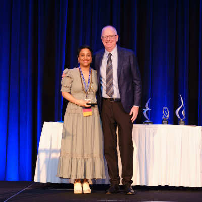 Ana Tabar Receives the 2023 Winn Byrd Award for Adults with FA