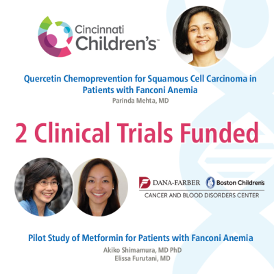 Two Clinical Trials Funded